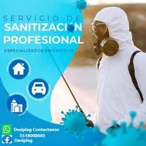 Sanitización profesional Desiplag